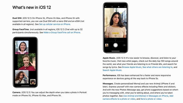 苹果公布iOS12.1将带来FaceTime 群聊：iPhone XS/XR 带来双卡支持