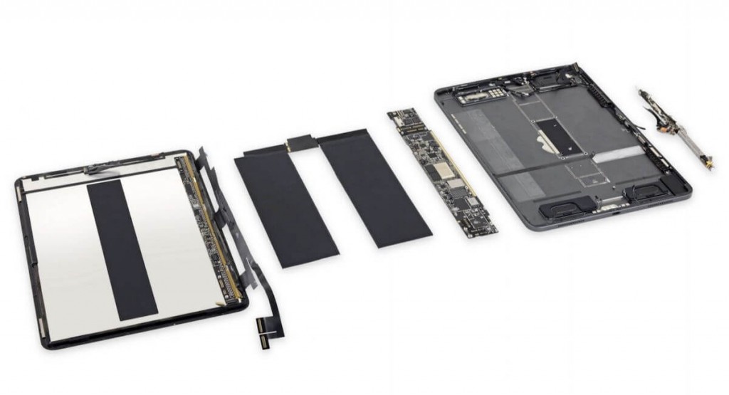 11英寸iPad Pro拆解：电池方便更换，接口模块化