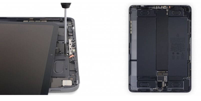 11英寸iPad Pro拆解：电池方便更换，接口模块化